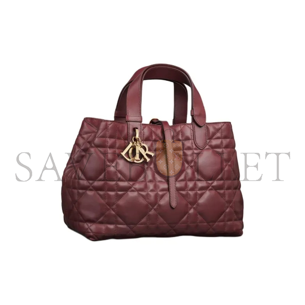 D*or medium D*or toujours bag m2821oshj-m00r (28.5*21.5*19cm)